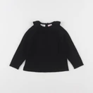 Zara - pull noir - 6/9 mois