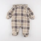 Boutchou - combi-pilote marron, gris - 3 mois