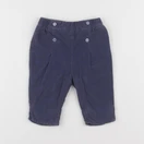 Cyrillus - pantalon bleu - 9 mois