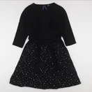 Seraphine - robe allaitement, grossesse noir - 46