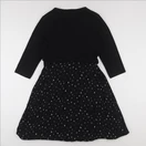 Seraphine - robe allaitement, grossesse noir - 46