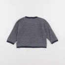 Boutchou - gilet bleu - 6 mois