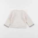Jacadi - gilet blanc - 6 mois