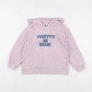 Vertbaudet - sweat rose - 6 ans