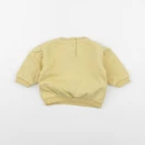Tape à l'oeil - sweat jaune - 6 mois
