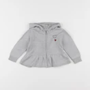 IKKS - gilet gris - 12 mois