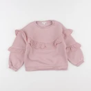 Vertbaudet - sweat rose - 5 ans