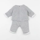 Jacadi - ensemble gris - 1 mois