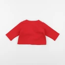 Jacadi - sweat rouge - 6 mois