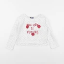 Okaidi - tee-shirt blanc - 3 ans