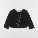 IKKS - sweat noir - 2 ans