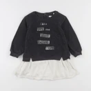 IKKS - robe gris - 2 ans