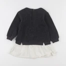 IKKS - robe gris - 2 ans
