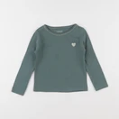 Vertbaudet - tee-shirt vert - 2 ans