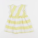 Vertbaudet - robe blanc, jaune - 6 mois