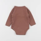 Vertbaudet - body marron - 3 mois