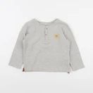Little Cigogne - polo gris - 3 ans