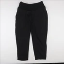 H&M - pantalon grossesse noir - l