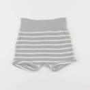 H&M - short vert, beige - 3/6 mois