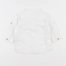 H&M - chemise blanc - 3/6 mois
