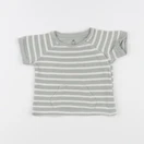 H&M - tee-shirt blanc, vert - 3/6 mois