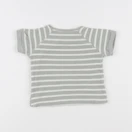 H&M - tee-shirt blanc, vert - 3/6 mois