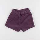 Vertbaudet - jupe short violet - 5 ans