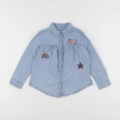 Vertbaudet - blouse bleu - 5 ans