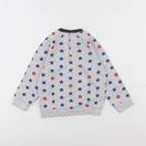 Petit Bateau - tee-shirt gris - 36 mois