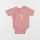 Vertbaudet - body rose - 1 mois