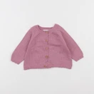Boutchou - gilet rose - 1 mois