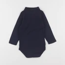 Petit Bateau - body à col bleu - 12 mois