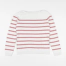 Vertbaudet - pull blanc - 10 ans