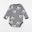 Smafolk - body gris - 6 mois