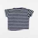 H&M - tee-shirt bleu - 6 mois