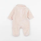 Vertbaudet - pyjama velours rose - 0 mois