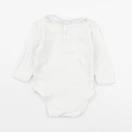 Vertbaudet - body à col beige - 6 mois
