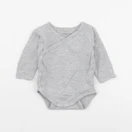 Vertbaudet - body gris - 3 mois