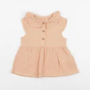 Vertbaudet - robe orange - 3 mois