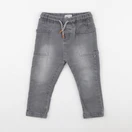 Vertbaudet - jean gris - 18 mois