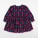 Jacadi - robe bleu, rose - 4 ans