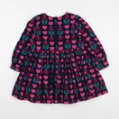 Jacadi - robe bleu, rose - 4 ans