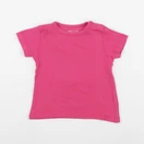 H&M - tee-shirt rose - 9/12 mois