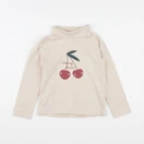 Vertbaudet - sous-pull beige - 4 ans