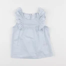 H&M - robe bleu - 6/9 mois