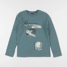 IKKS - tee-shirt bleu - 8 ans
