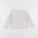 Vertbaudet - tee-shirt beige - 2 ans