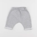 Vertbaudet - sarouel gris - 1 mois