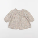 Boutchou - blouse beige - 6 mois