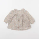 Boutchou - blouse beige - 6 mois